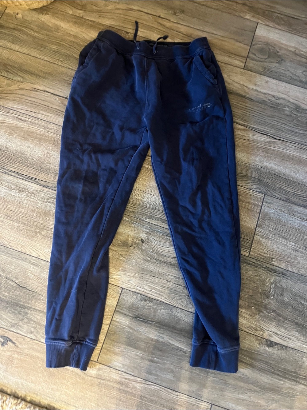 Men’s Navy Blue Jogger Sweatpants vineyard vines medium